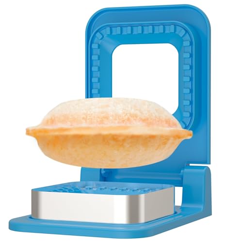Metal Sandwich Cutter and Sealer - Round Crustless Sandwich Cutter for Peanut Butter and Jelly‌ Sandwich Maker, PB&J Snacks Party Food Prep