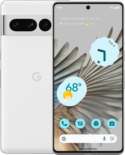 Image of Google Pixel 7 Pro 5G (Snow, 12GB RAM, 128GB Storage)