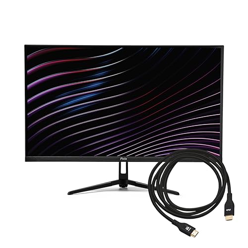 Image of Pixio PX27U Wave 27 inch 160Hz 4K 3840x2160p Fast IPS Panel 1ms GTG Adaptive Sync Gaming Monitor with Black HDMI 2.1 Cable Certified Ultra High Speed 6FT 8K 60Hz 4K 120Hz Nylon Braided