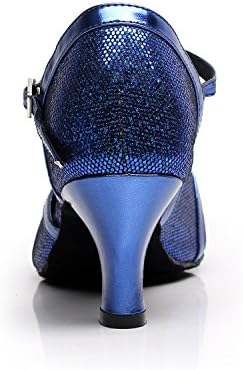 MINITOO Heren JF250901 Swing Tango Ballroom Latin Dansschoenen - Zwart/Wit