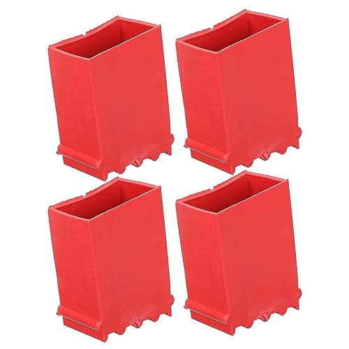 Image of 4Pcs Ladder Feet Pads Suitable for Most Ladders Durable Convenient Anti Skid 5cmx2.8cm
