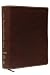KJV, Journal the Word Bible, Large Print, Bonded Leather, Brown, Red Letter Edition: Reflect, Journal, or Create Art Next to Your Favorite Verses