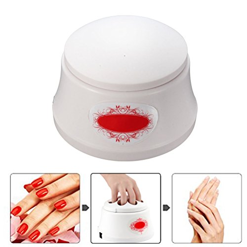 Gel Nail Polish Acrylic Steamer Remover Portable Harmless Nail Machine Nail Art Tools BLUETOP (Electric,White)