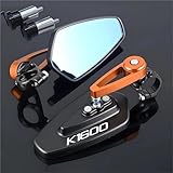 Für K 1600 GT Zubehör K1600GT K1600 1600GT 1 Paar Motorrad-Rückspiegel Universal-Scooter-Lenkerspiegel