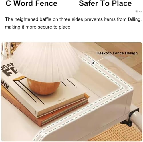 Table de lit réglable 115-210 cm avec roulettes pour ordinateur
