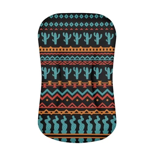 Kathyboom Aztec Cactus Baby Lounger Cover Anti Dust Baby Nest Pillow Covers Protective Covers for Newborn Baby Boys and Girls