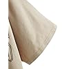 SOLY-HUX-Womens-Casual-Letter-Print-Tee-Half-Sleeve-Loose-T-Shirt-Top SOLY HUX Women's Graphic Oversized Tees Letter Print Summer Tops Vintage Half Sleeve Loose Casual T Shirts Beige/Black M