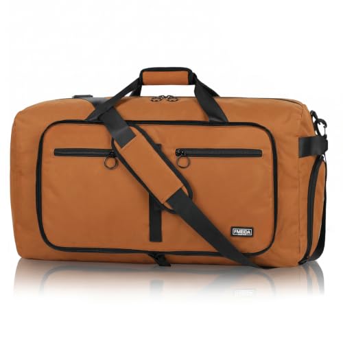 Image of Fmeida 65L Duffle Bag Foldable Travel Duffel Bags for Men Women Travel Bag