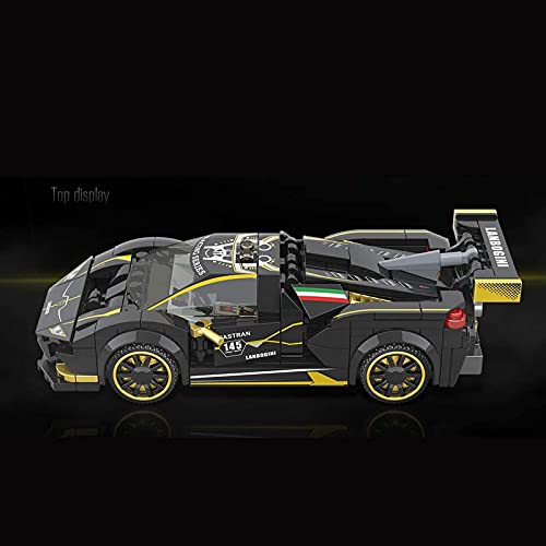 FYHCY Technik Bausteine Auto, 360 Klemmbausteine Technik Rennauto Modell Bauset Technik Auto Konstruktionsspielzeug… – Bild 5