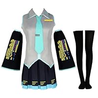 Soyusunny School Uniform Fancy Dress Halloween Costume for Women (Green, Small)