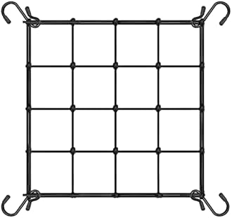 VIVOSUN Garden Netting 60 x 60 cm, Elastic Trellis Net with 4 Hooks Trellis Net for Climbing Plants Vegetables Fruits and Flowers