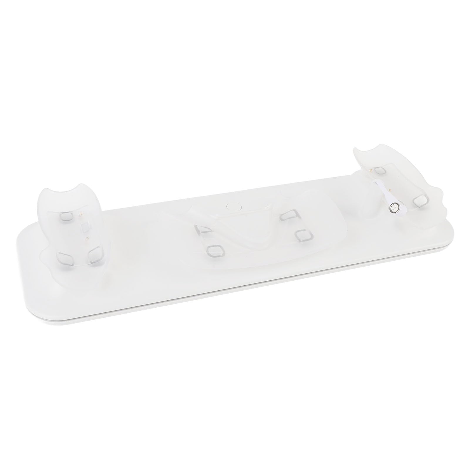 Cuifati Stazione di Ricarica VR per Visore 3S e Controller con Impugnatura, Supporto di Ricarica Magnetico con Luce RGB, Dock di Rapida per Visore e Controller VR