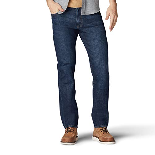 Image of Lee Men's Straight Fit Cotton Jeans