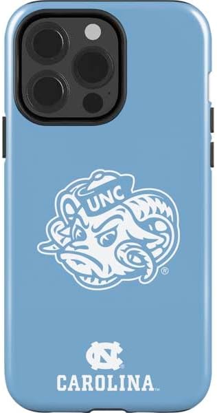 Skinit Impact Phone Case Compatible with iPhone 15 Pro - Officially Licensed University of North Carolina Tar Heels Icon Design