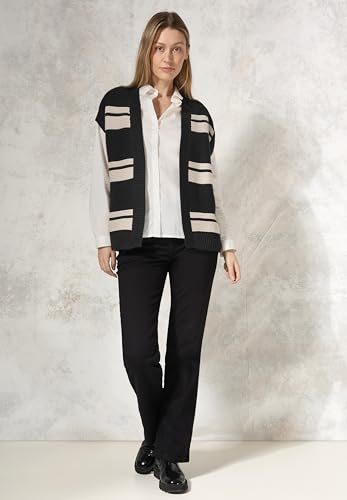 Chaleco de rayas Cecil B253908 mujer ropa de punto entretiempo 4