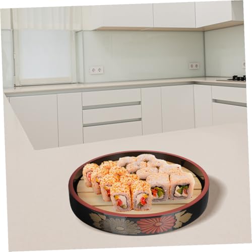 Plato redondo reutilizable para sushi 24.5 cm miniatura 6