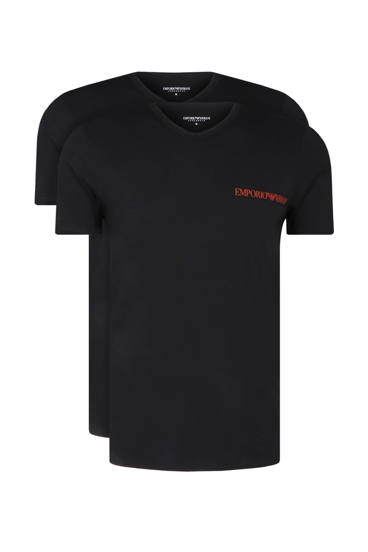 Emporio Armani Men's T-Shirt, Black/Black, S