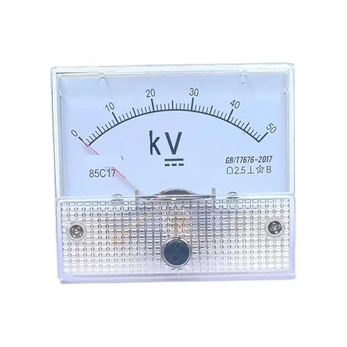 Voltmètre CC 85C1 à aiguille 10 kV avec résistance de puissance 5 W