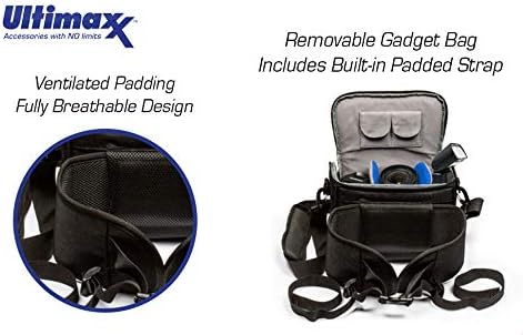 Ultimaxx Extra Large Camera DSLR/SLR Backpack for Nikon, Canon, Sony, Panasonic, Pentax, Olympus, and Fuji Cameras—an Outdoor Hiking/Travelling Backpack with 15.6 Laptop Compartment - Image 6