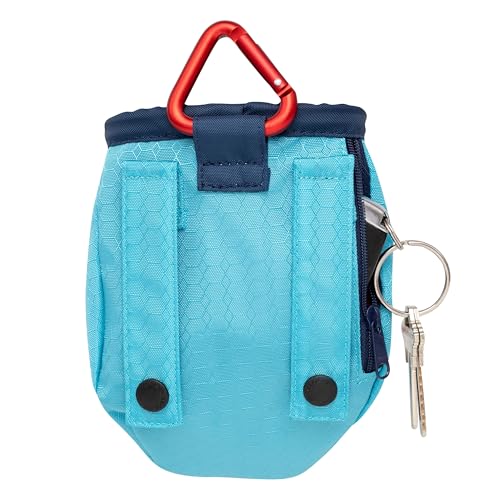 Kurgo Go Stuff-It Futterbeutel, Hält Hunde-Leckerlis frisch, Ideal für Hundetrainings, 11 cm breite Öffnung, Blau