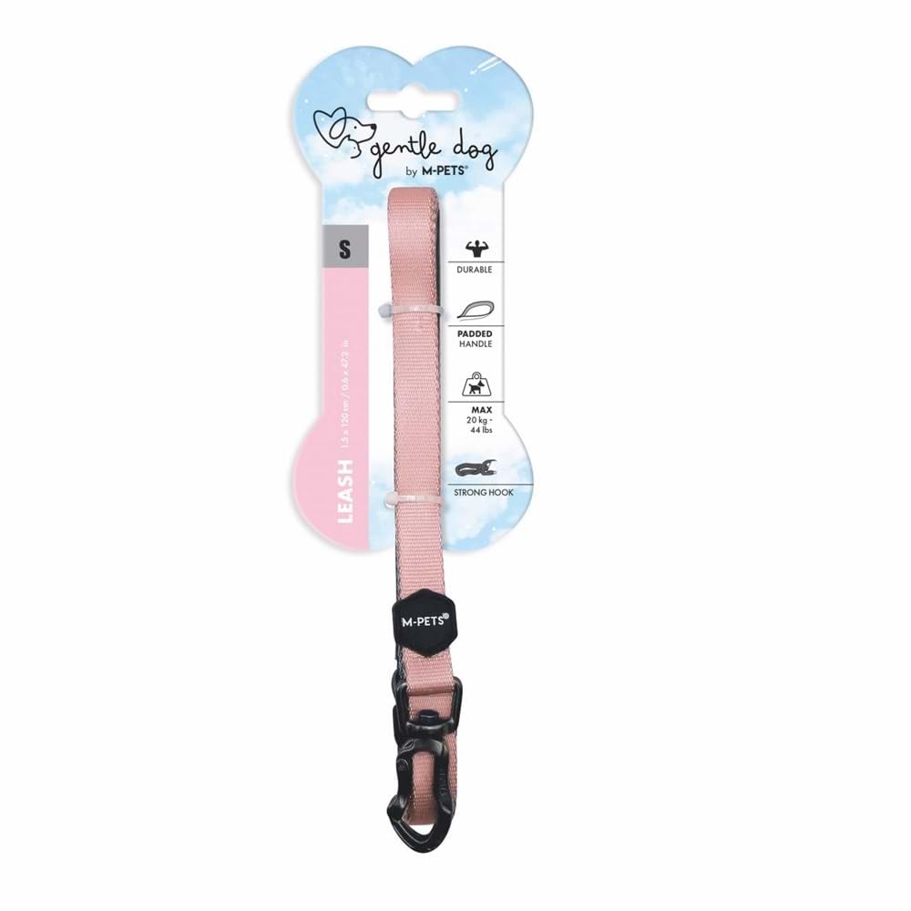 M-PETS GENTLE DOG GEZDİRME KAYIŞI (S) PİNK