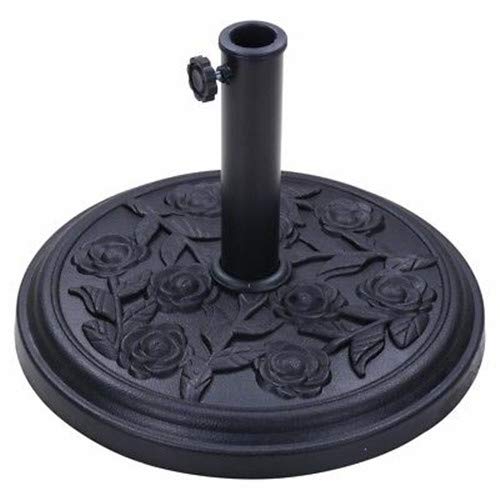 18" Patio Outdoor Umbrella Stand Base Garden Heavy Holder Fit for 8Ft or 9Ft Patio Umbrella