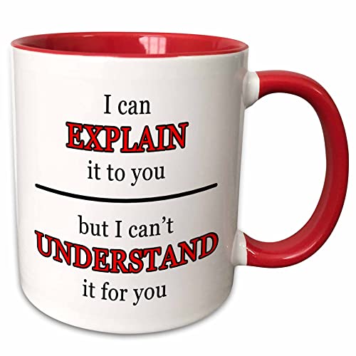 3dRose I Can Explain It To You But I Cant