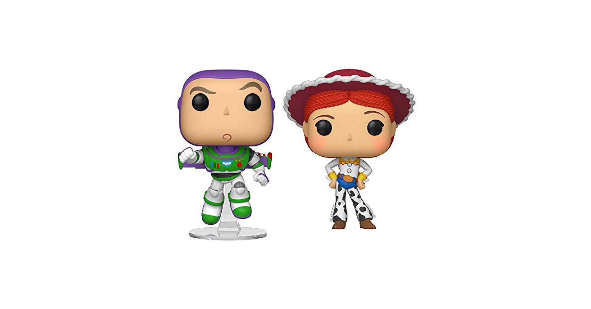 Amazon.com: Funko Pop! Disney: Toy Story 4 - Buzz and Jessie
