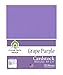 Grape Purple Cardstock - 8.5 x 11 inch - 65Lb Cover - 50 Sheets
