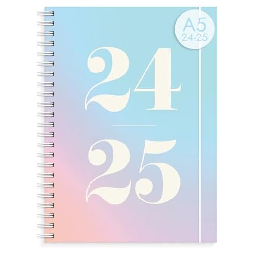 Burde Kalender 2024/2025 Story Regenbogen | auf Deutsch | 2024-07-31 bis 2025-08-25 | 21x15.4 cm | Schülerkalender | 1 Woche auf 2 Seiten | Horizontal | Spiralbindung