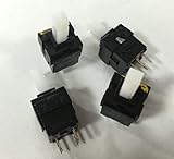 Generic Thuyduongls Japan SMK Push Switch 2 X 3 Pin Position 10 X 10 X 20 Self-Locking Switch Switching Key Switch
