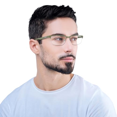 Image of Emporio Armani mens Ea1147 Rectangular Prescription Eyewear Frames