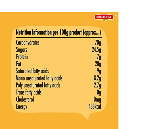 Image of Britannia Little Hearts Biscuits, 26g, Golden Yellow (Pack of 2)