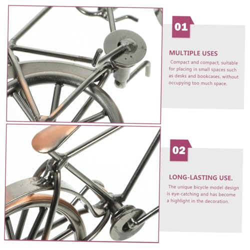 Decoración de mini bicicletas de escritorio para crear ambientes cálidos en casa 4