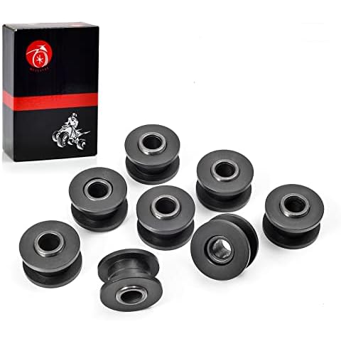 MOTO1988 All 4 Absorber Shock Bushing & Bearing Sleeve Kit for Arctic Cat 250 300 400 500 650 700 1998-2006 0604-310 0403-028 Cover
