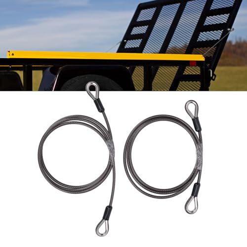 Cable de elevación para puerta trasera Gorilla, kit de 2 piezas para remolques de carga 4
