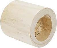 Vista 4 de 4 elevadores de madera cilíndrica para cama, elevadores de muebles de madera, color original sólido para pintura de bricolaje, sofá, silla, mesa