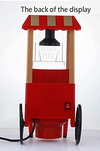 RTYUIO Old Fashioned Popcornmaschine, 1100 W, vollautomatische Mini Popcornmaschine/geeignet für Kinder – Bild 3