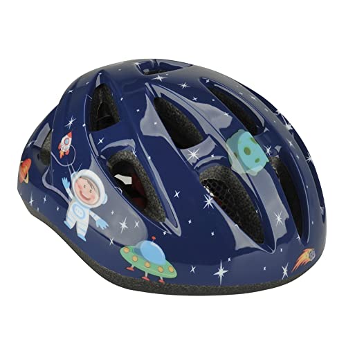 FISCHER Kinderhelm, Fahrradhelm, Jugendhelm Eule, XS/S, 48-54cm, blau,...
