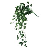 Plante artificielle pour la maison : fabriquée à partir d'un matériau de qualité et réaliste résistant à la décoloration, cette fabuleuse plante artificielle a imité les veines des feuilles qui semblent assez réalistes et réalistes restent de couleur verte tout au long de l'année, fausse plante