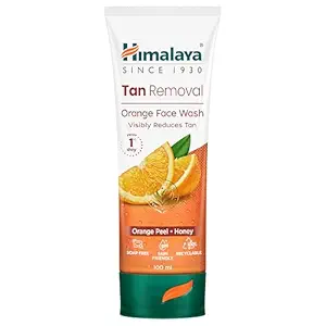 Himalaya Tan Removal Orange Face Wash, 100ml