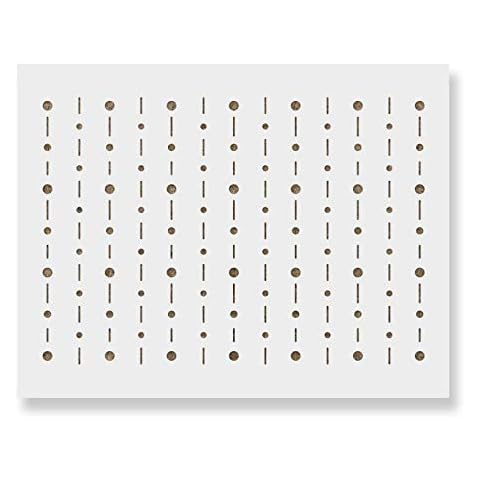 Dots and Dash Pattern Wall Stencil - Stencils for Walls, Bedroom Wall Decor, Pattern Stencil, Stencil for The Wall - Create Show-Stopping Walls Cover