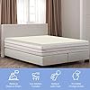 Greaton 2-Inch Gel Memory Foam Mattress Topper – CertiPUR-US Certified, Cooling & Supportive, Twin Size, Blue