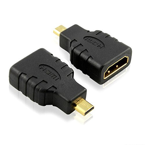 JSER Micro HDMI type D to HDMI Female Converters Adapter For Microsoft Surface RT