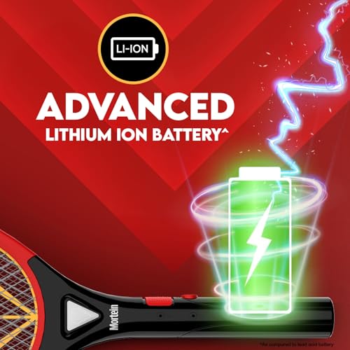 Mortein Advanced Anti-Mosquito Racquet | Mosquito Bat | Electric Fly Swatter | Mosquito Killer Racket | Bat to Hit Mosquito