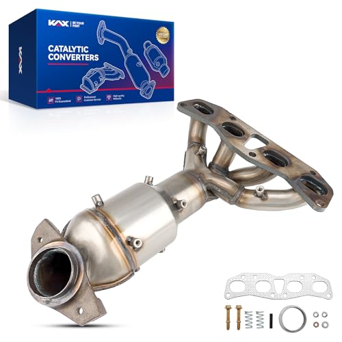 KAX Automotive Replacement Catalytic Converter Fit for Nissan Altima 2.5L 2002-2006, Sentra 2.5L 2002-2006Replace 140029J305,641519,140029J30B,16403,751195,674959,0961456,164038(EPA Compliant)