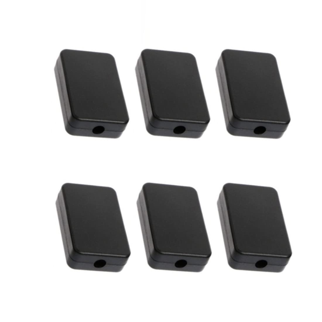GDQLCNXB Waterproof Plastic Electric Project Case Junction Box 6Pcs 2.2X 1.4X 0.6 inch(55x35x15mm)-image-43