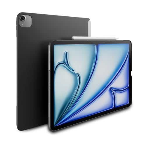 Image of MAGEASY CoverBuddy Lite iPad Case that Fits Magic Keyboard for iPad Air 13 inch (M4 2026 / M3 2025 / M2 2024, 8th /7th /6th Generation) Magic Keyboard Compatible Case, Magnetic Pencil Holder (Black 1.2)