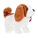 NUOBESTY Giocattolo per Cani da Passeggio: Barking Puppy Pet Toy Toy Dog Electronic Dog Giocattoli Interattivi Peluche Peluche Peluche Giocattolo Animale Cognizione Giocattoli Appeati