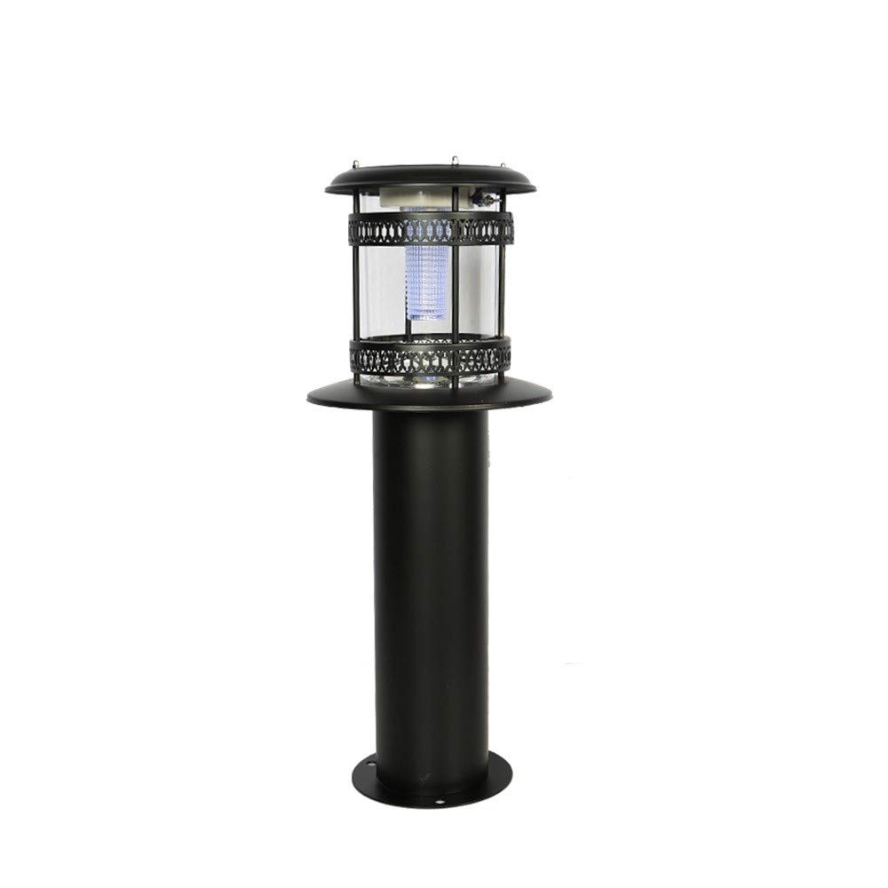Oświetlenie słupowe LED solarne, dekoracja, lampa aluminiowa, odporna na rdzę, IP54, gruba akrylowa latarnia krajobrazowa, europejska okrągła lampa zewnętrzna, oświetleni,